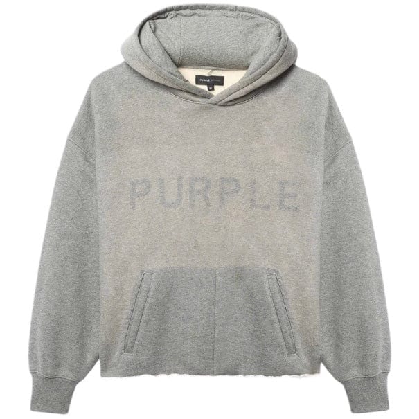 Purple Brand Heavyweight Fleece Hoodie (Mid Heather) M4104-HFMH424