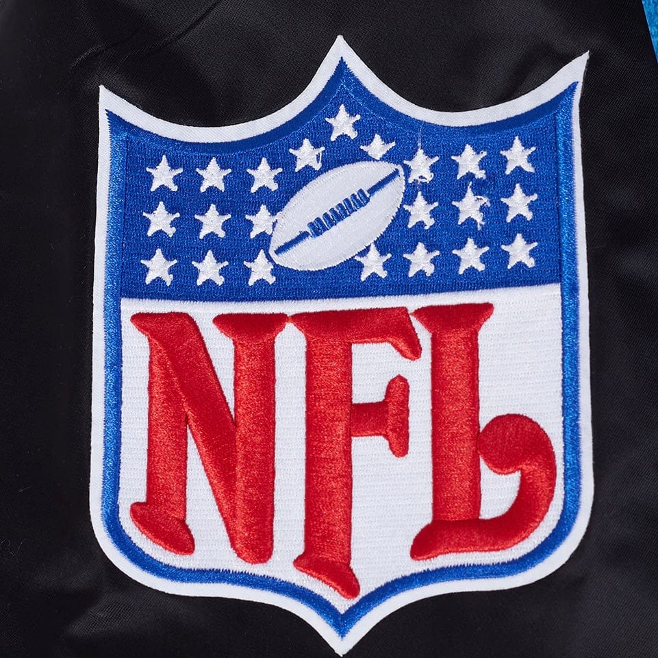 Pro Standard NFL Detroit Lions Best Of Men's Rib Satin Jacket (Black)