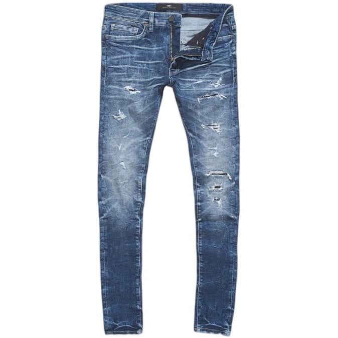 Jordan Craig Big Men's Sean Caspian Denim (Stream Blue) JS1203X