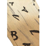 Valabasas "V-Scrabble" Denim Stacked Flare Jean (Chamois) VLBS12202203