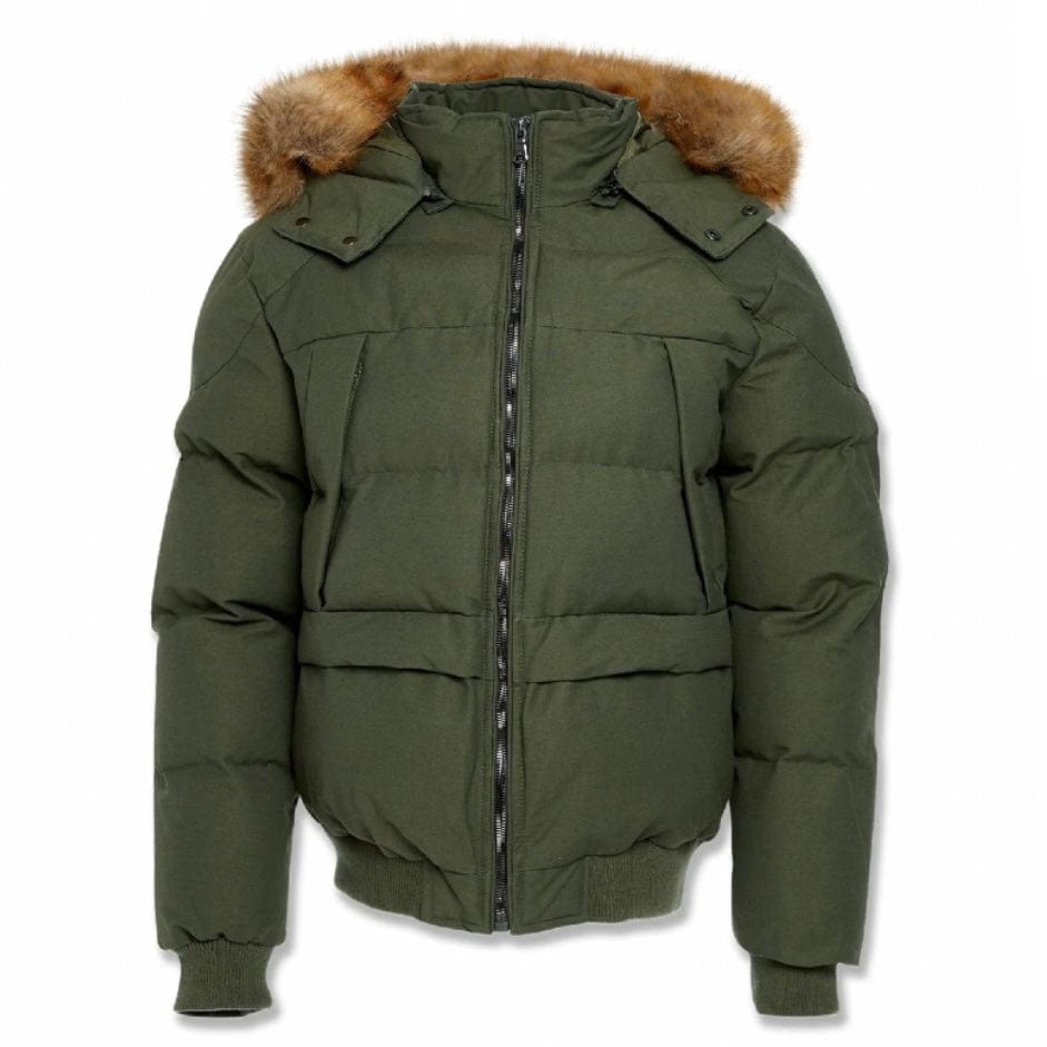 Jordan Cross Bay Bomber Jacket (Army Green) 91615