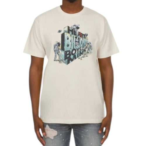 Billionaire Boys Club BB Diamond Wall SS Tee (Gardenia) 851-2204