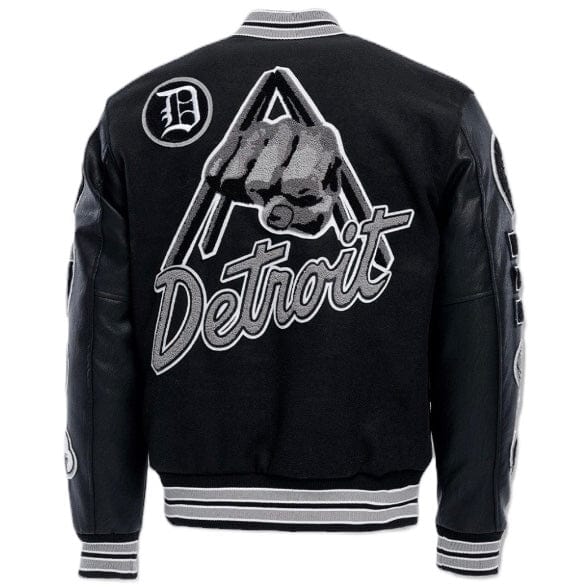 Jordan Craig Motown Varsity Jacket (Black Shadow) 91651