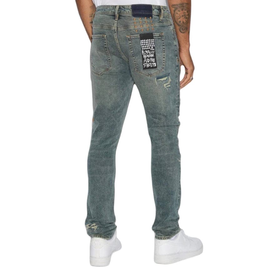 Ksubi Van Winkle Klassik Tinted Denim (Vintage Blue Wash) MPF24DJ007