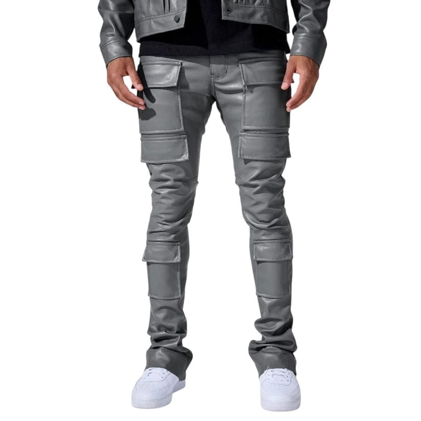 Jordan Craig Ross Stacked Thriller Cargo Pants (Charcoal) JRF2250