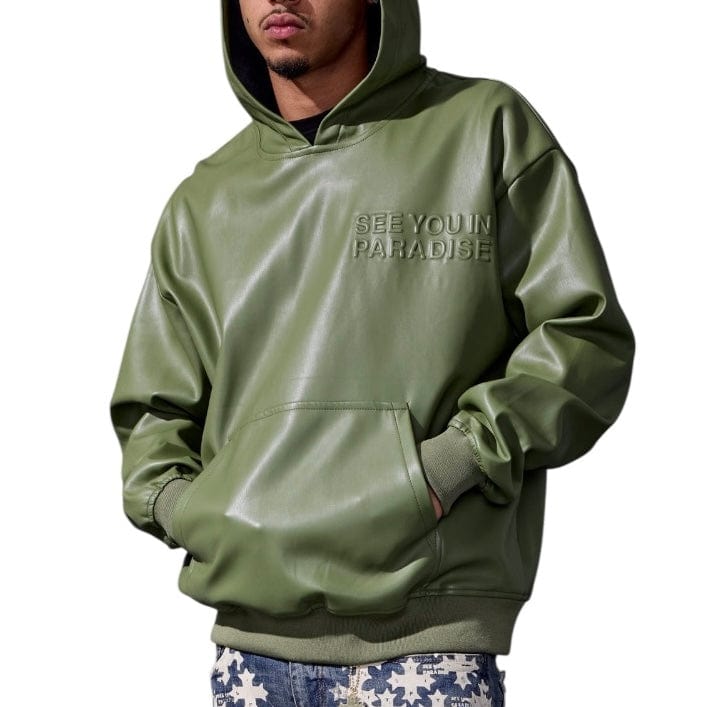 See You In Paradise Thriller Hoodie (Sage) 8560H