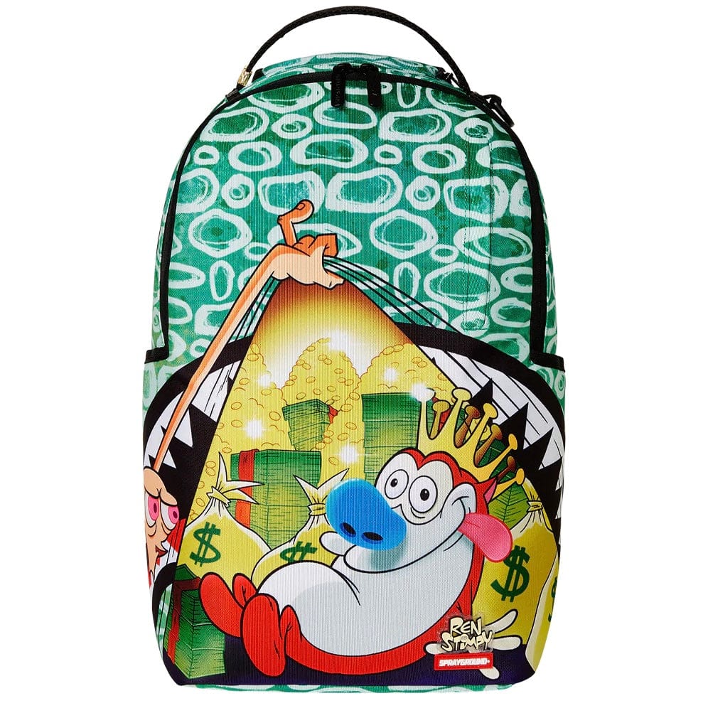 Sprayground Ren & Stimpy Hidden Gold Mine DLXR Backpack