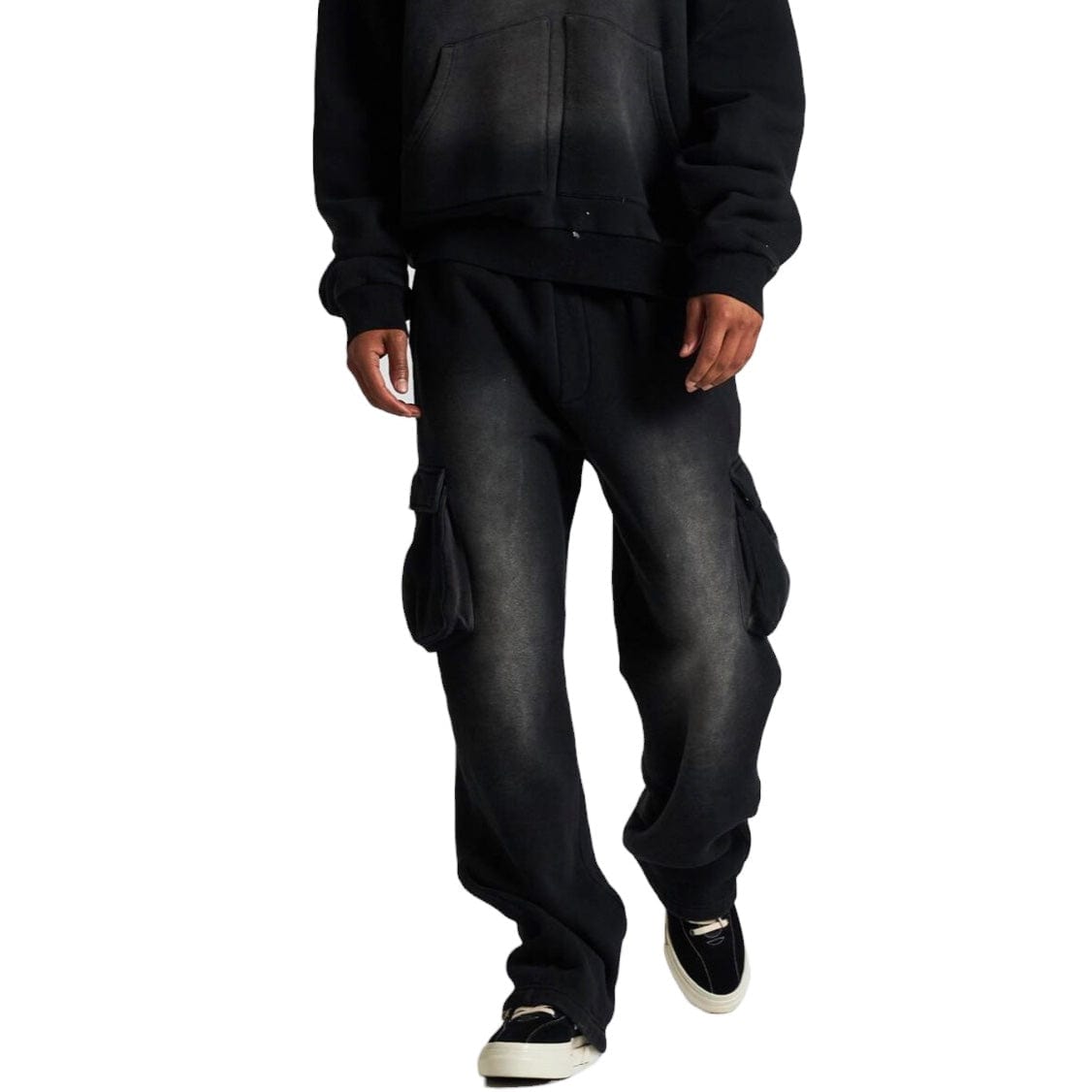 Embellish Official Cargo Sweatpants (Midnight) EMBF24-030