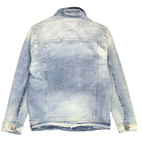 Boys Jordan Craig Denim Jacket (Sky Blue) - JJ350RB