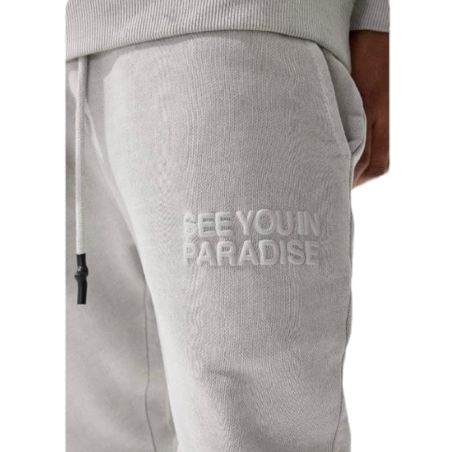 Jordan Craig Paradise Washed Stacked Sweatpants (Light Grey) 9117L