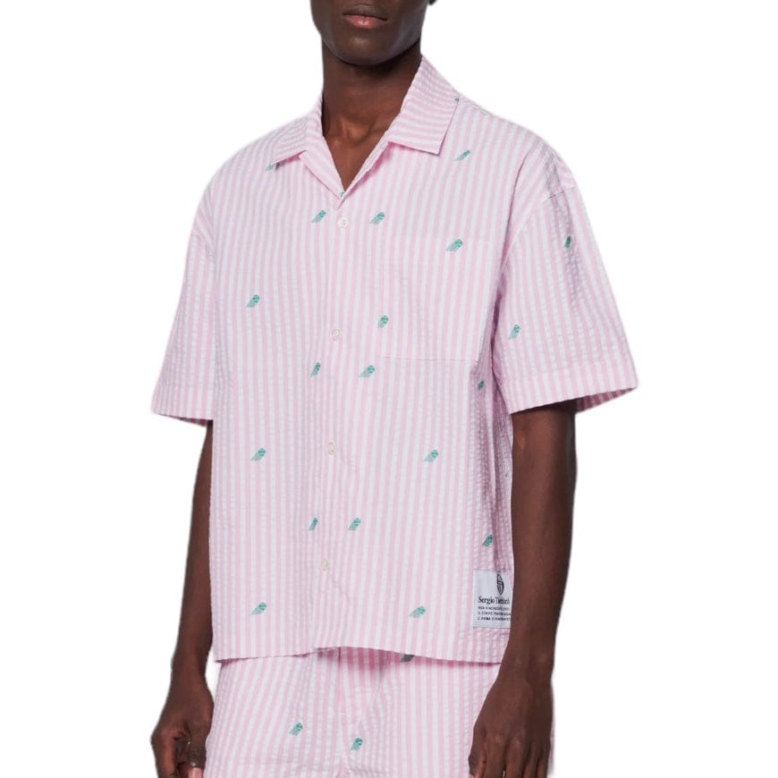 Sergio Tacchini Granda Camp Shirt (Begonia Pink)