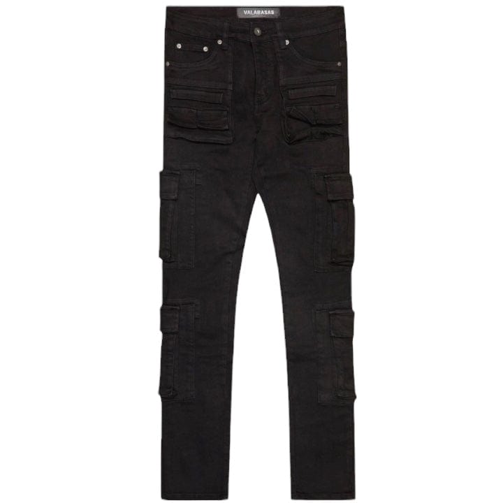 Valabasas General Skinny Pants (Black Washed) VLBS-VJ2-1002