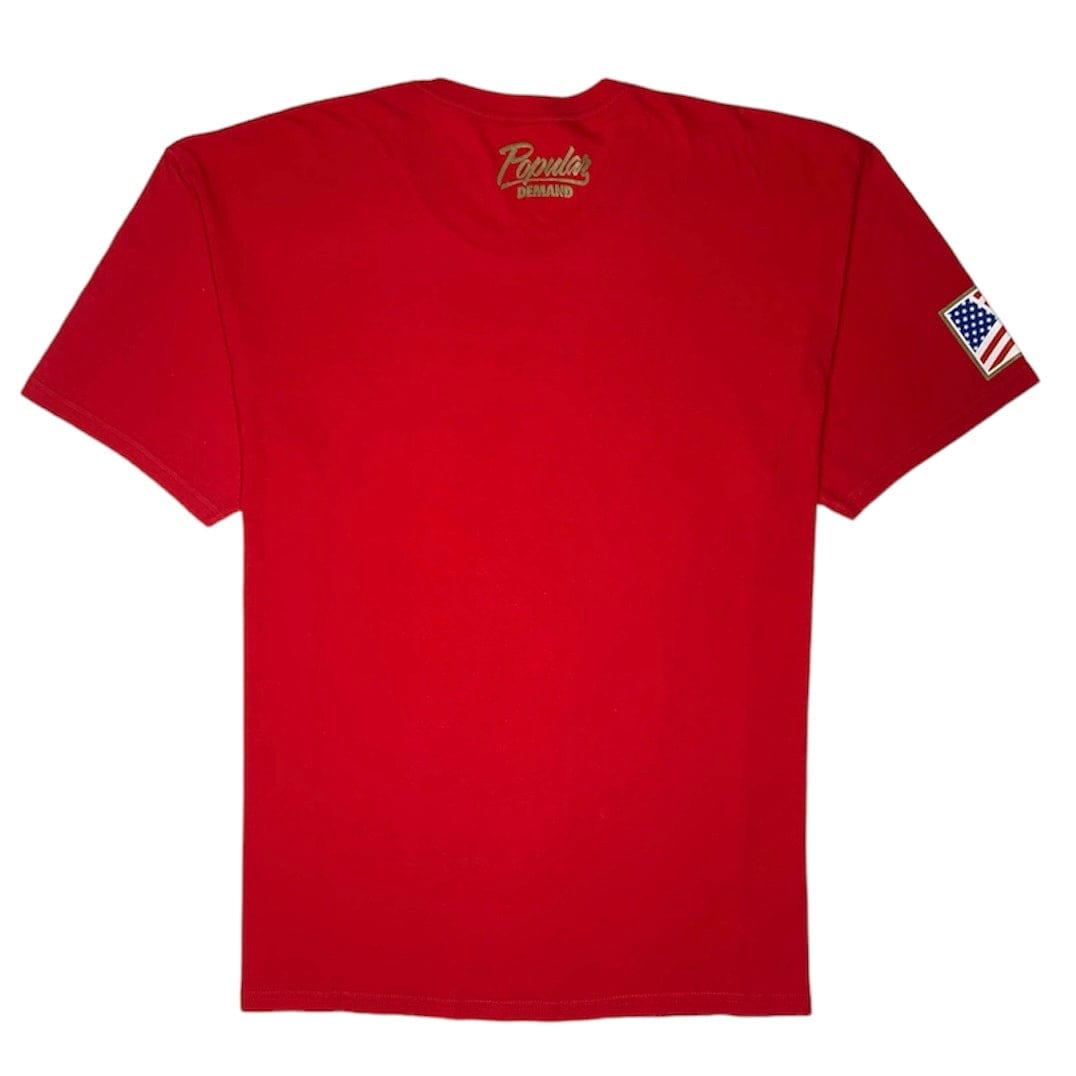 Popular Demand USA T-Shirt (Red) - MSSOLY007