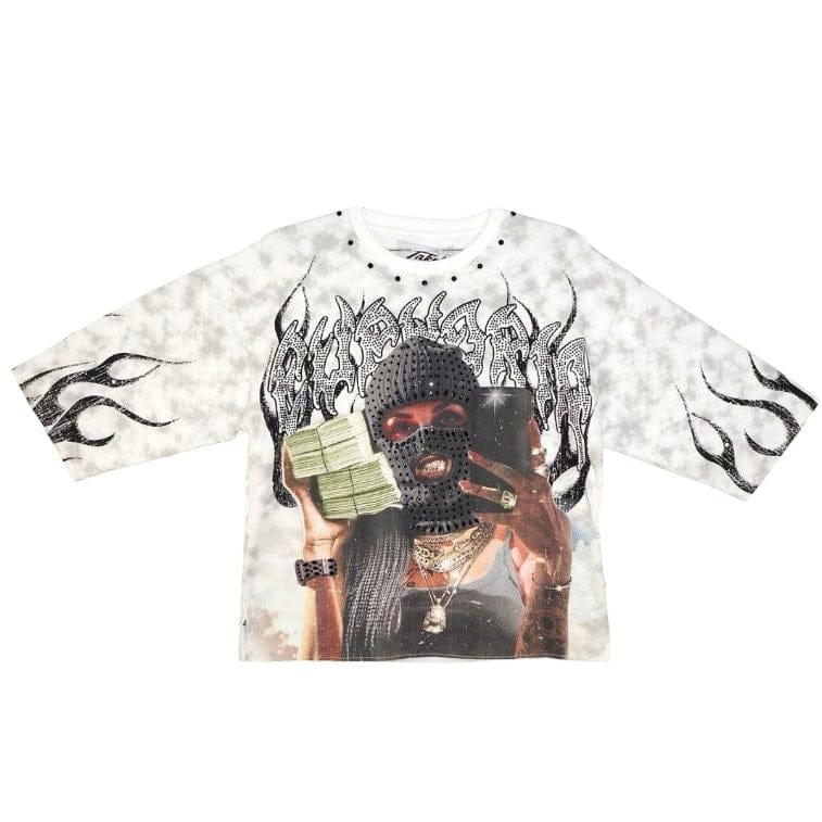 Taker Euphoria Cropped Tee (White)