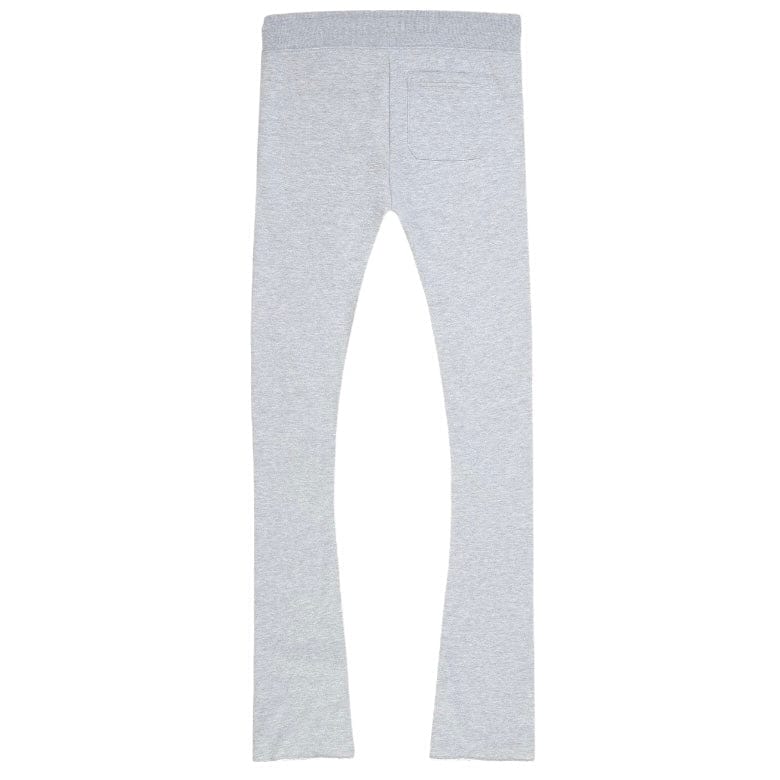 See You In Paradise Tonal Stacked Sweatpants (Heather Grey)