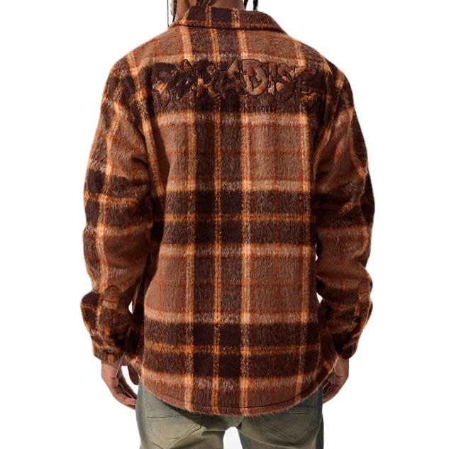 Jordan Craig Vandal Flannel Shacket (Brown) 2562