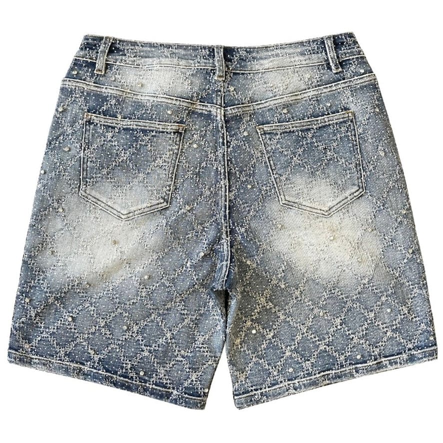 Almost Someday Gemstone Denim Jorts (Blue Wash) QS2-001