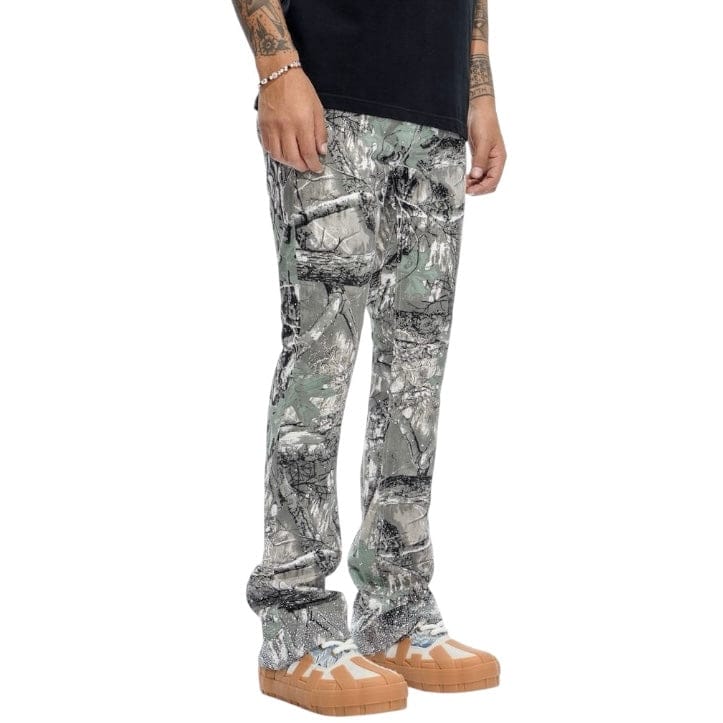 Valabasas Recon Stacked Jeans (Grey Forest) VLBS-VJ3-1059