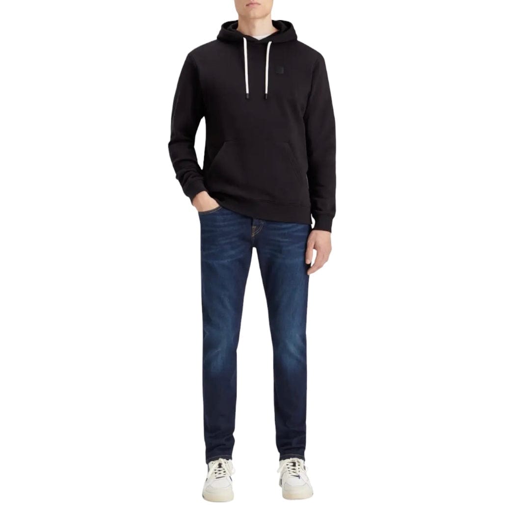 Scotch & Soda Essentials Logo Hoodie (Black) 179198