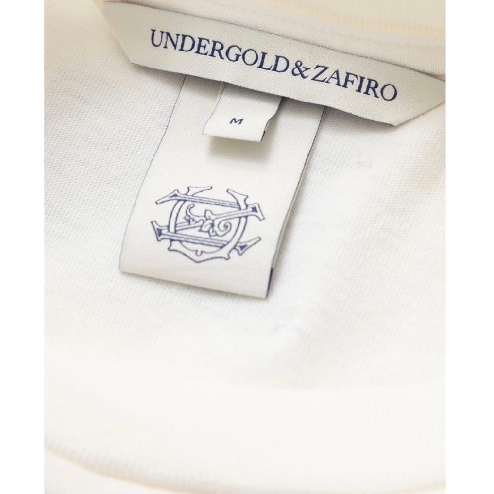 Undergold Riviera Colonial Boxy T Shirt (White)