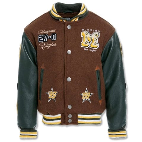 Kids Jordan Craig Star Eagles Varsity Jacket (Misson) 91617K