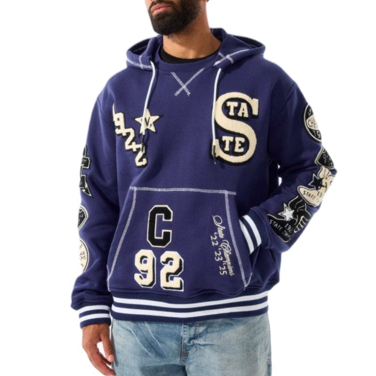 Jordan Craig State Champs Pullover Hoodie (Navy) 8834H