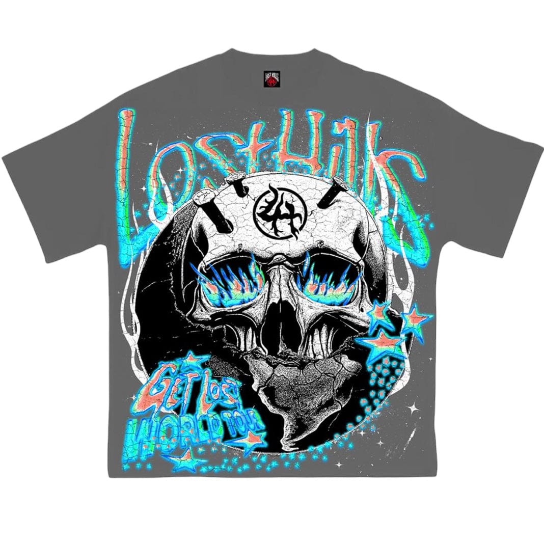 Lost Hills Get Lost World Tour Tee (Cement Wash)