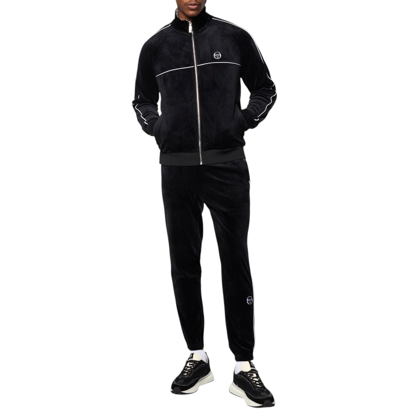 Sergio Tacchini Lioni Track Set (Black Beauty)