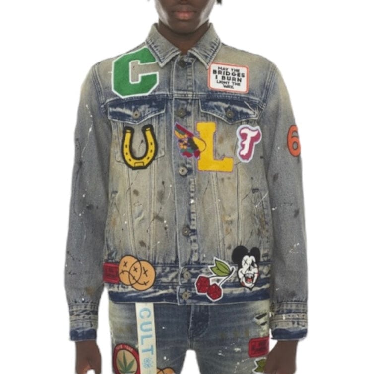 Cult Of Individuality Type IV Denim Jacket (Primo Blue) 622A3-TS13A