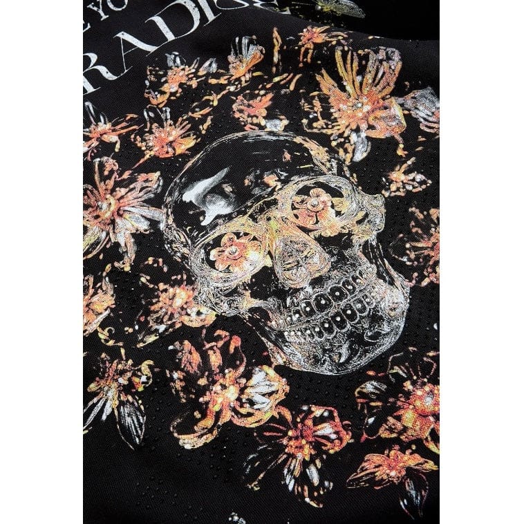 See You In Paradise Butterfly Effect Zip Up Hoodie (Black) 8267H