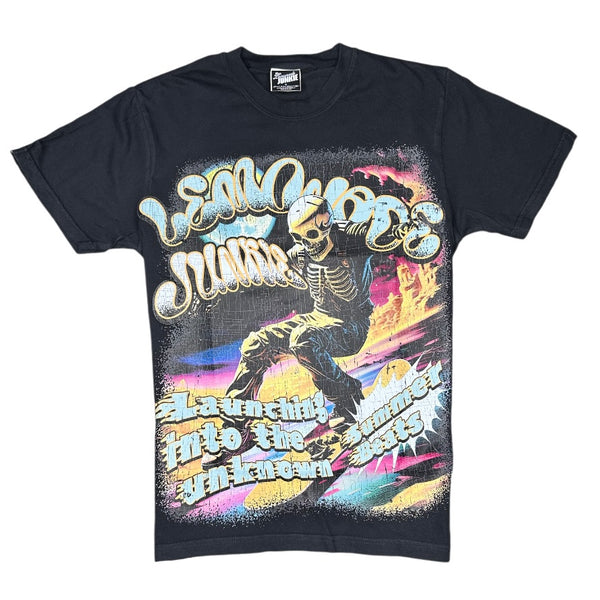 Lemonade Junkie Skate Or Die Tee (Washed Black) LJ-080924