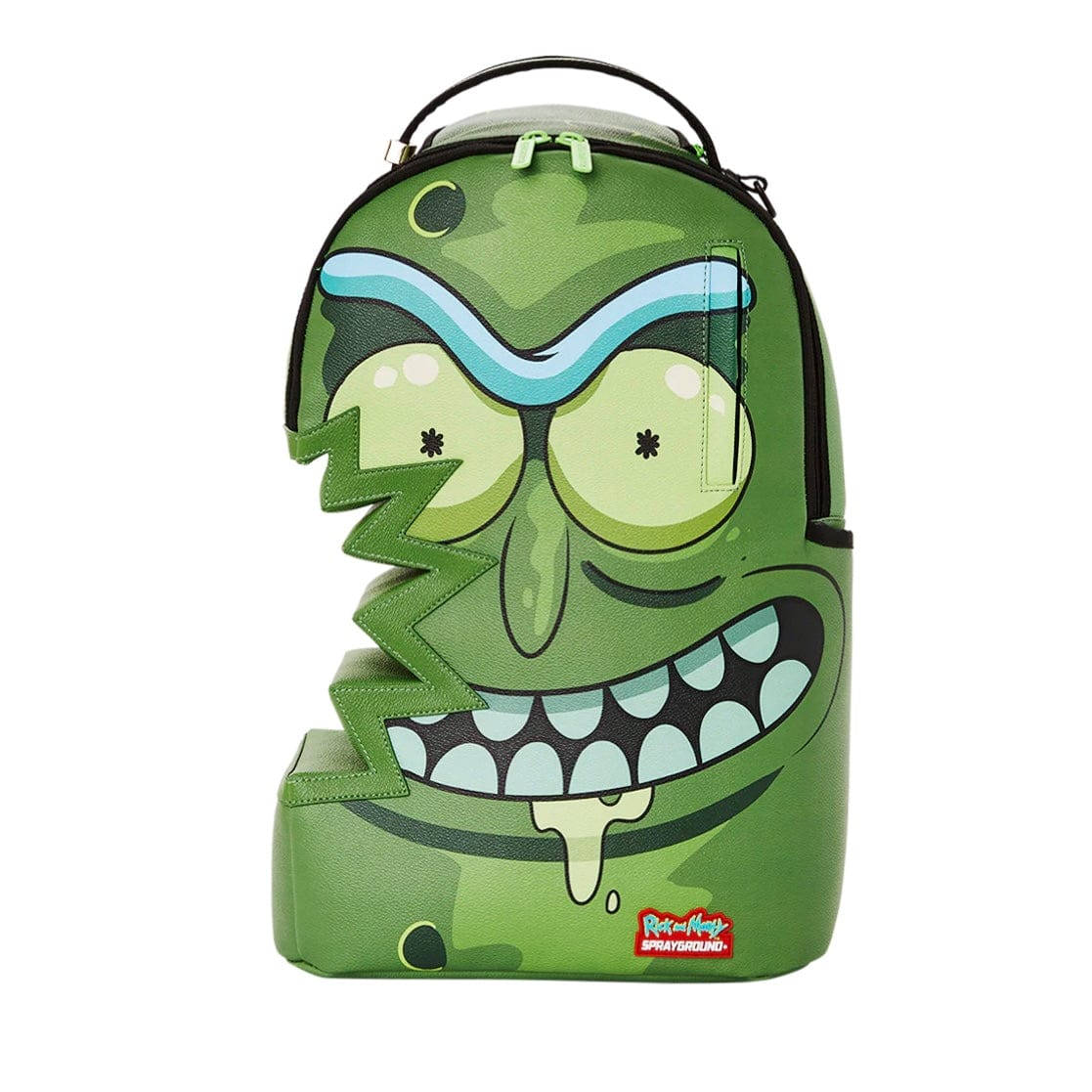 Sprayground Rick and Morty Pickle Bite Backpack