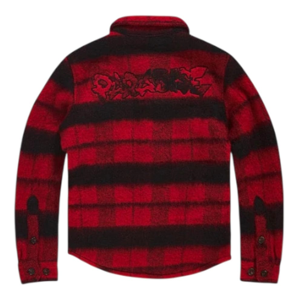 Boys Jordan Craig Vandal Flannel Shacket (Buffalo Plaid) 2562B