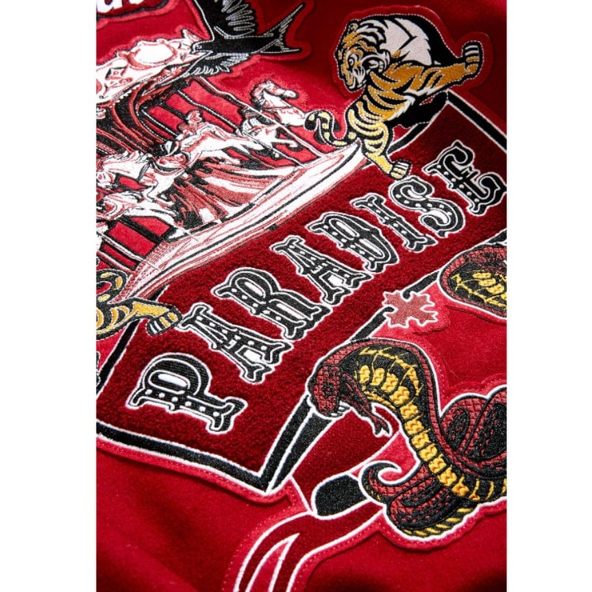 See You In Paradise Smoke & Mirrors Varsity Jacket (Bred) 91667