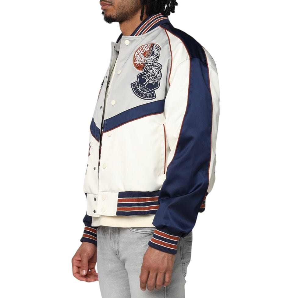 Smoke Rise Ivy Bomber Jacket (Peacoat) OJ25580