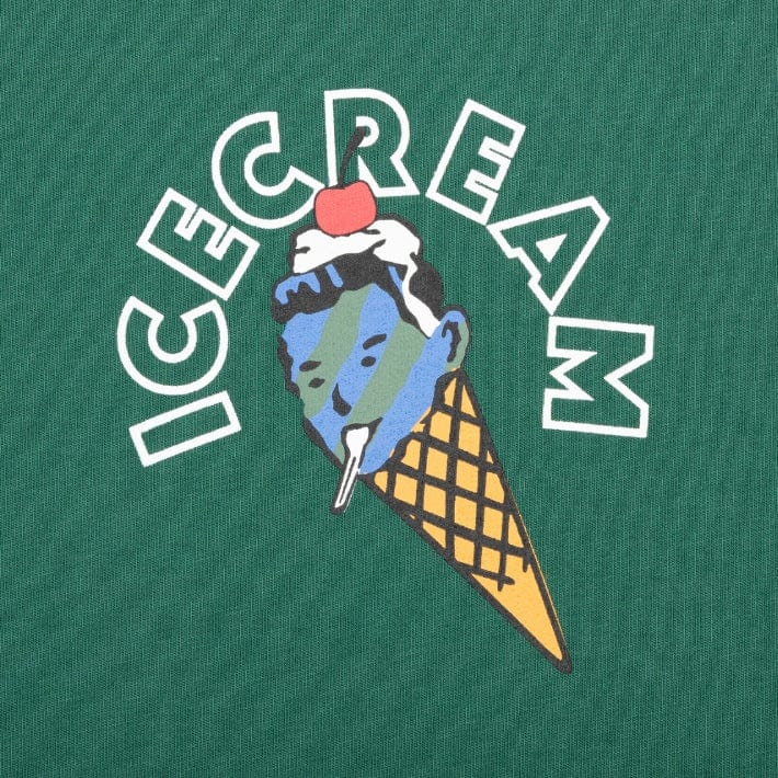 Ice Cream Cone Man Long Sleeve Knit (Dark Green) 431-7309