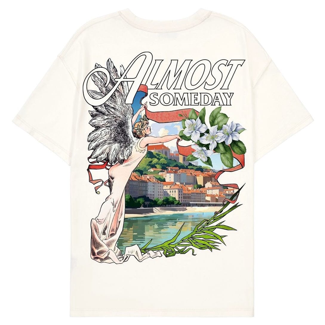 Almost Someday Ibiza Tee (Cream) AS-F25-025