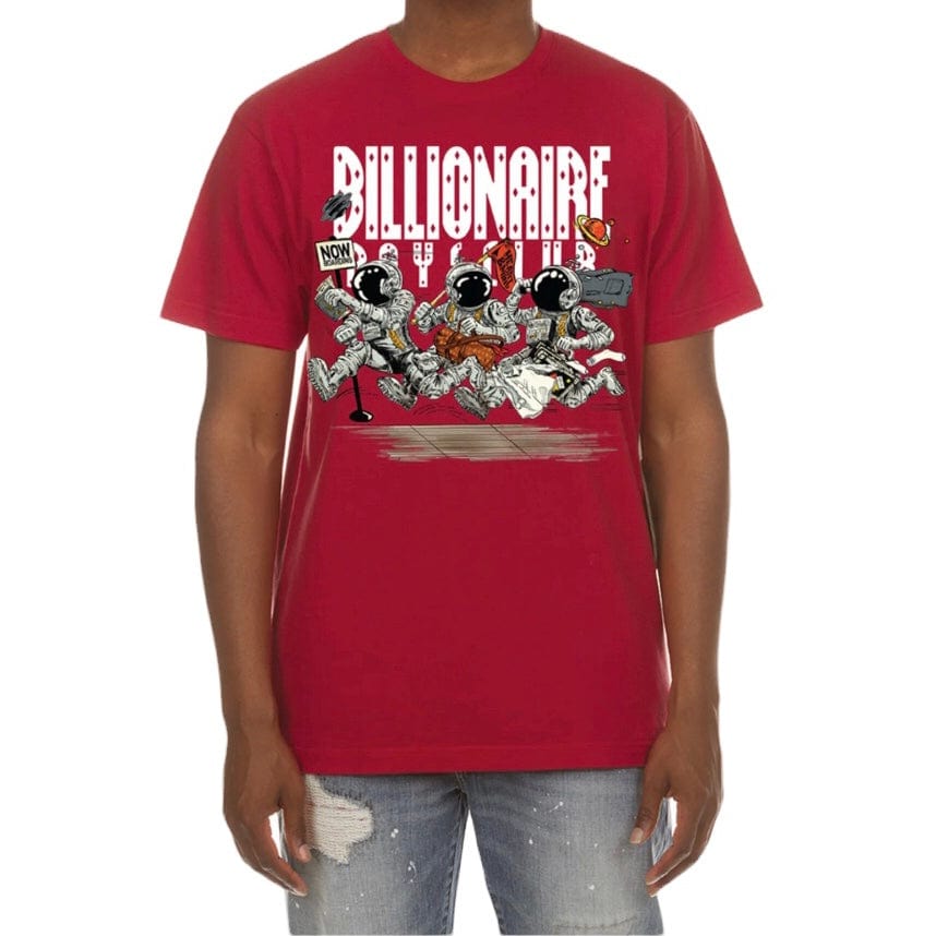 Billionaire Boys Club BB Now Boarding SS Tee (Chili Pepper) 841-7205