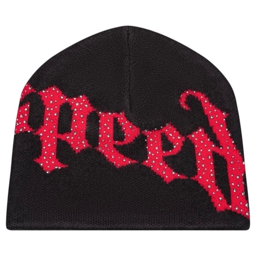 Godspeed OG Logo Studded Beanie (Black/Red)