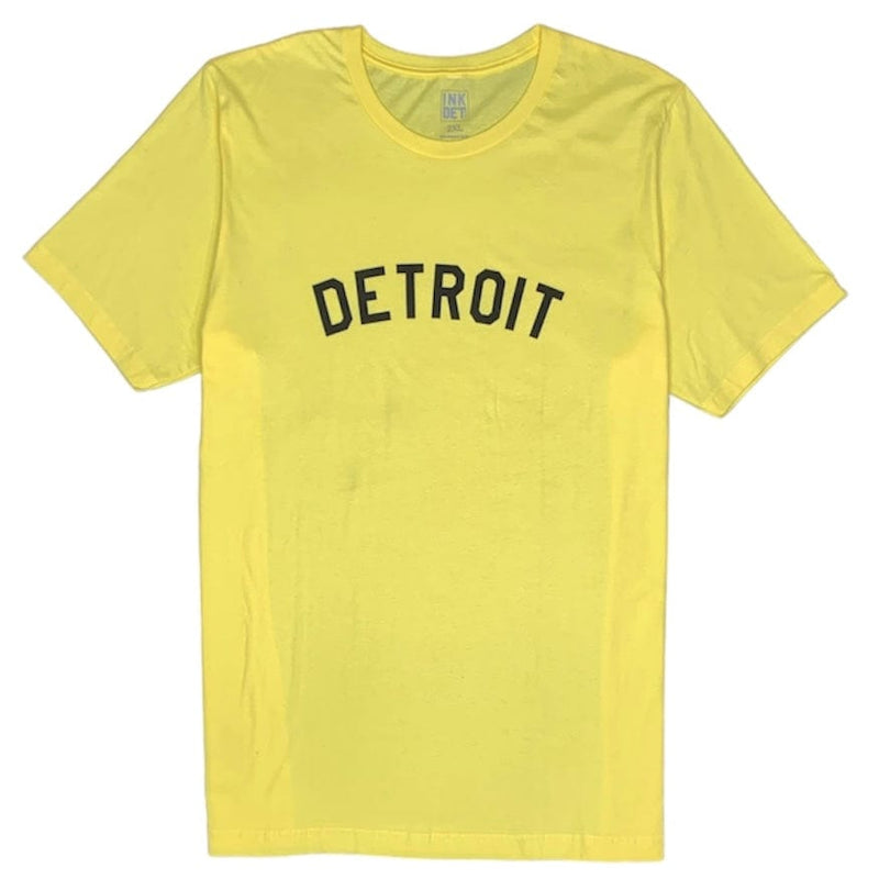 Ink Detroit Basic Unisex T Shirt (Yellow) - 3148Y