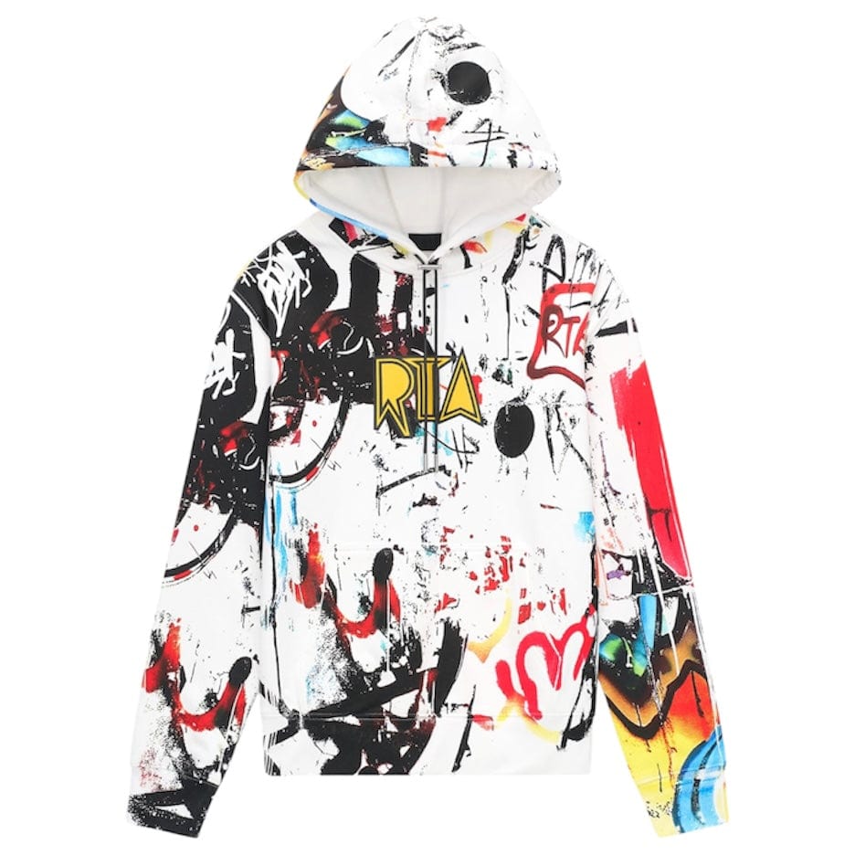 Rta Dion Hoodie (White Graffiti) MLFQK909-T1181WTGF