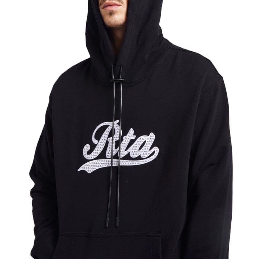 Rta Dion Hoodie (Black Collegiate Script) MU24K628-T1181BKCGS