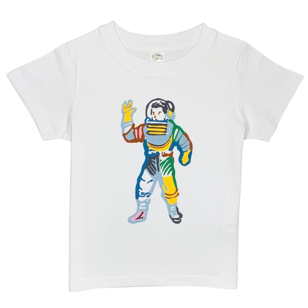 Kids Billionaire Boys Club BB Astro SS Knit (White) 843-3203