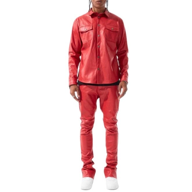 Jordan Craig Ross Stacked Thriller Pants (Red) JRF91636