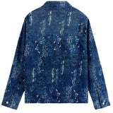 Scotch & Soda Jacquard Denim Workwear Jacket (Denim Jacquard) 178628