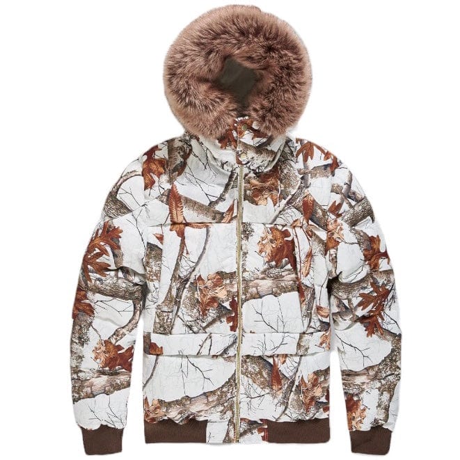 Jordan Craig Cross Bay Bomber Jacket (Snow Camo) 91630C