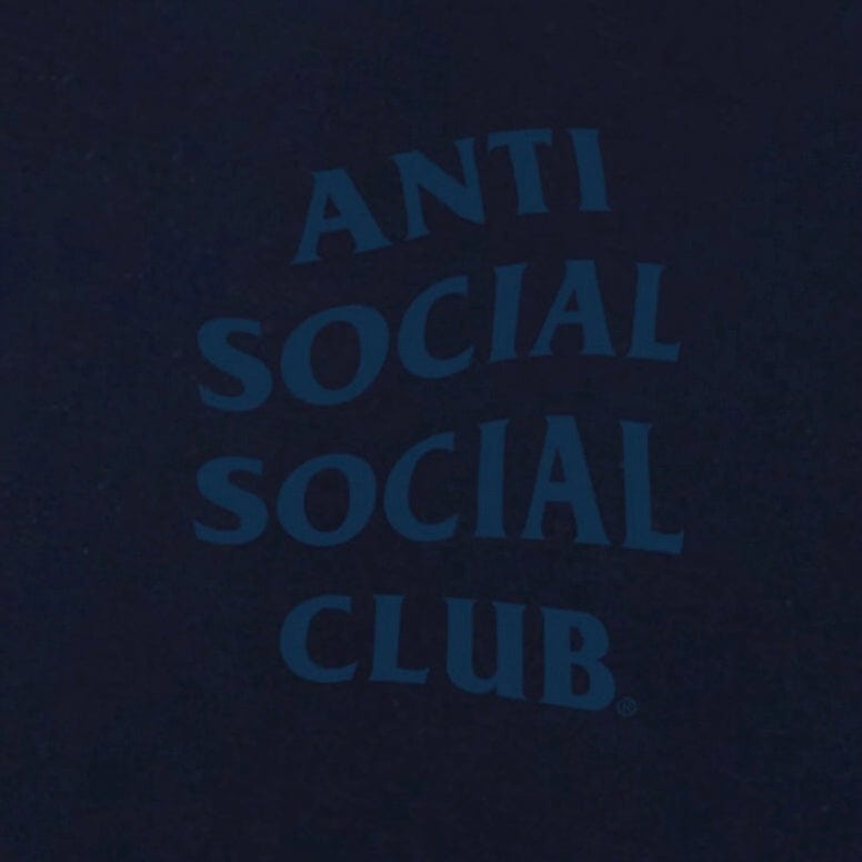 Anti Social Social Club Analogous Tee (Navy)