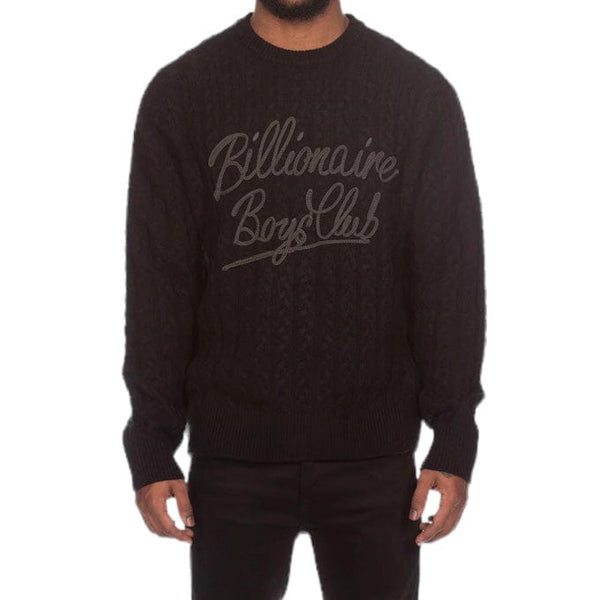 Billionaire Boys Club BB Signature Sweater (Black) 831-9500