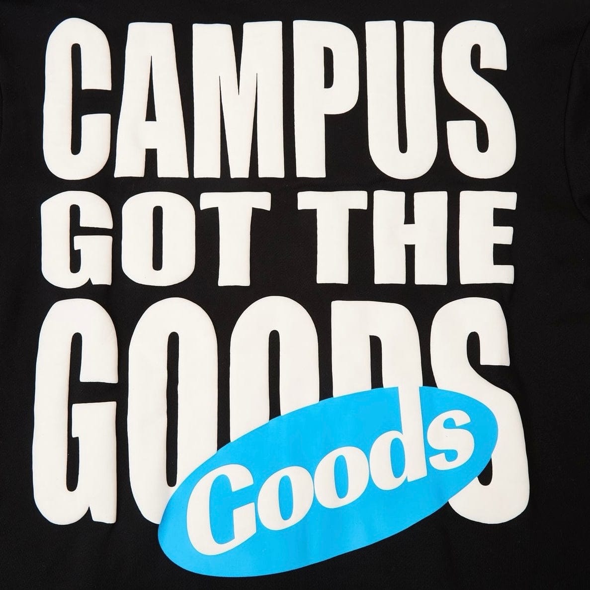 Campus Goods Bitter Dose Zip Up Hoodie (Black) CG-H25-005