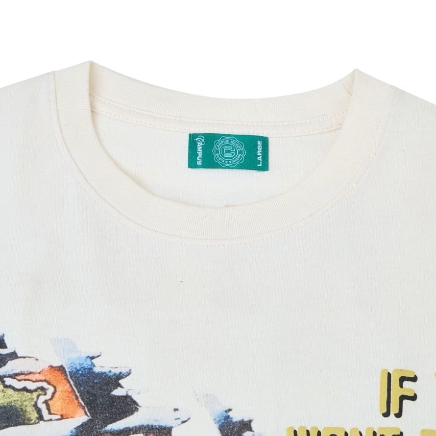 Campus Goods Peacekeeper Tee (Cream) CG-H25-040